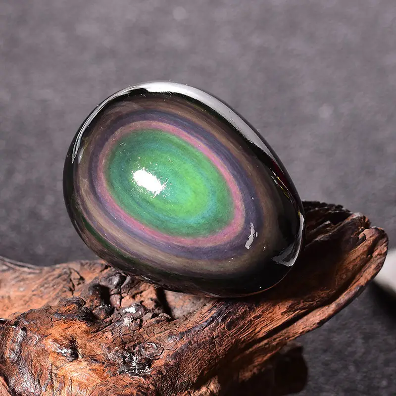 Natural Crystal Semi-precious Egg Original Stone Ornaments