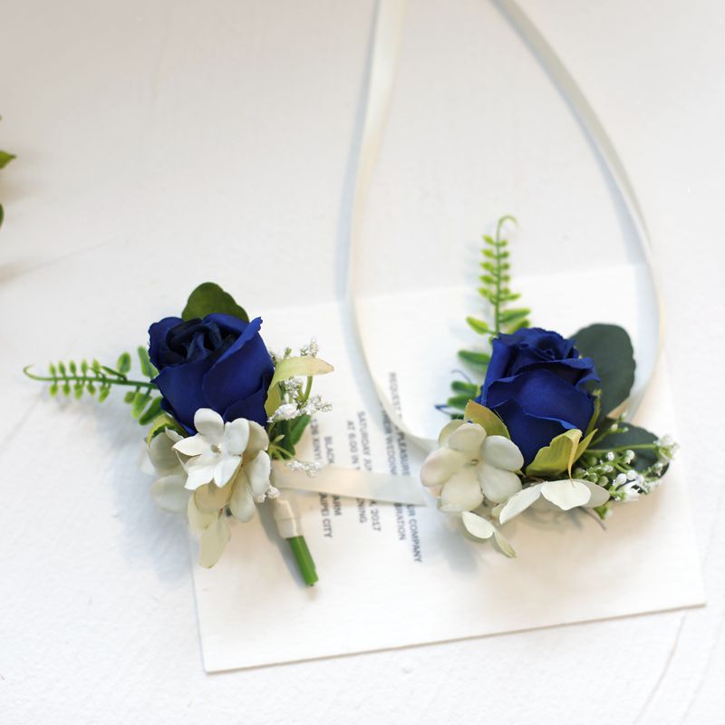 Title 7, Simulation Rose Bride Bridesmaid Corsage Wrist ...