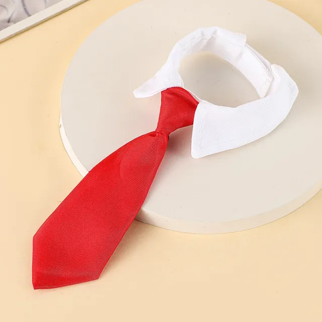 Christmas Dog Necktie, Adjustable Winter Snowflake Pattern Pet Tie Collar With Red Plaid For Small Medium Cat Dog Christmas Weddings Pet Tuxedo Out... - Shop at LoveMi