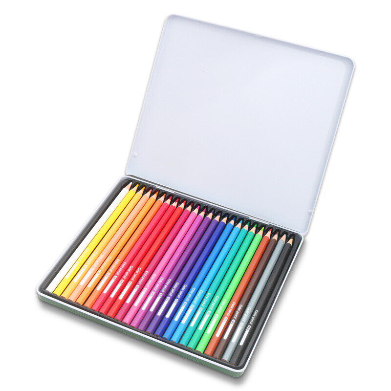 Art Supplies 72 Colored Pencils Set For Coloring Books
