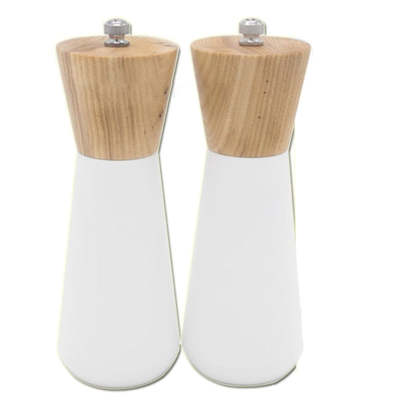 Title 2, Wooden Pepper Mill New 6-inch Grinder Manual Ru...