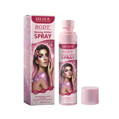 Eelhoe Stage Makeup Glitter Spray Facial Clavicle Brightening Glitter Natural Stereoscopic Long-Lasting Highlighter Spray - 1Pc - View 1