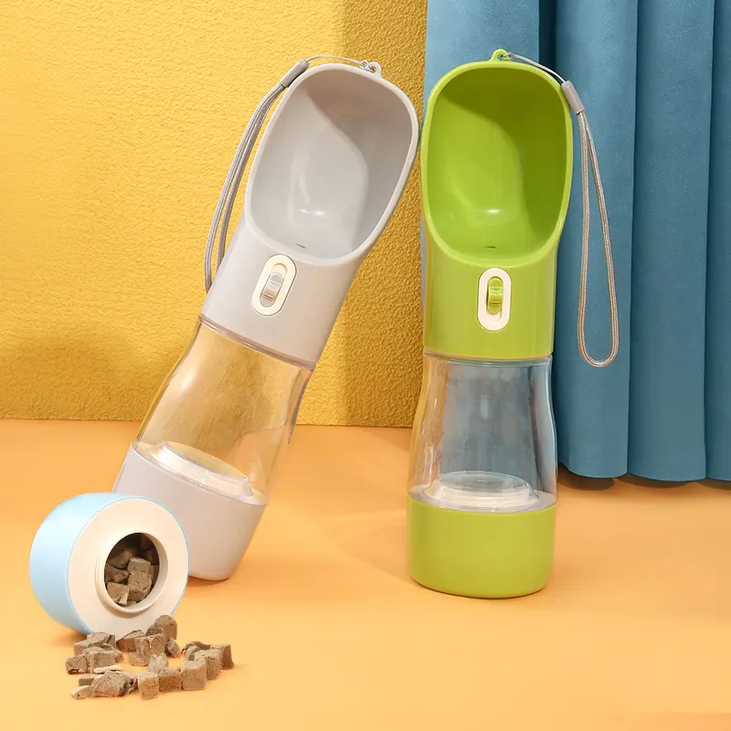 Pet Dog Water Bottle Feeder Bowl Portable Water Food Bottle Pets Outdoor Travel Drinking Dog Bowls Water Bowl For Dogs – image 3