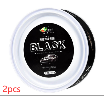 2pcsBlack special wax iron can