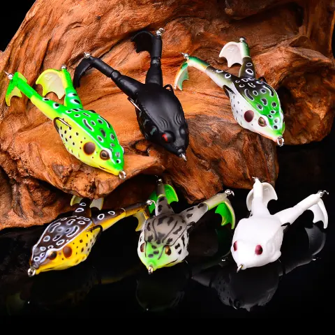 Rotating Legs Thunder Frog Luer Soft Lure