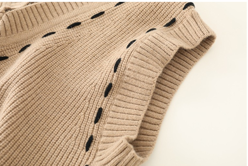 New Autumn And Winter Loose Lazy Sweater Vest