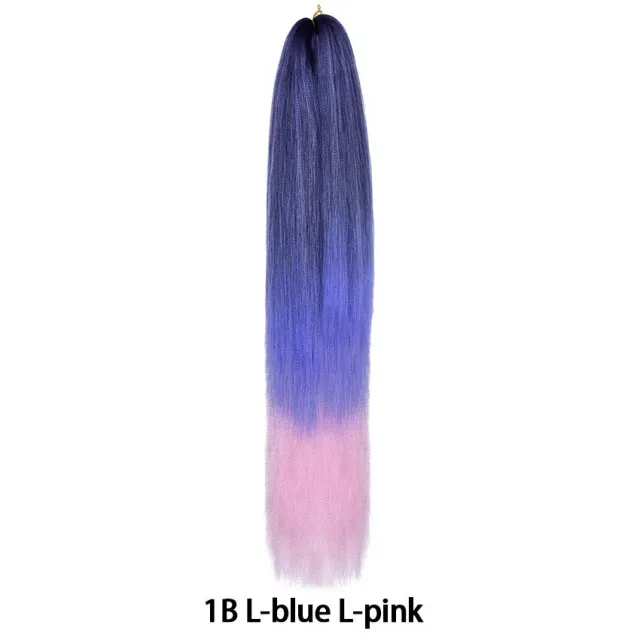 Kani Karen Silk Chemical Fiber Wig Braid Braided Hair Extension Pull Block Big Braid 8Color - Shop at LoveMi