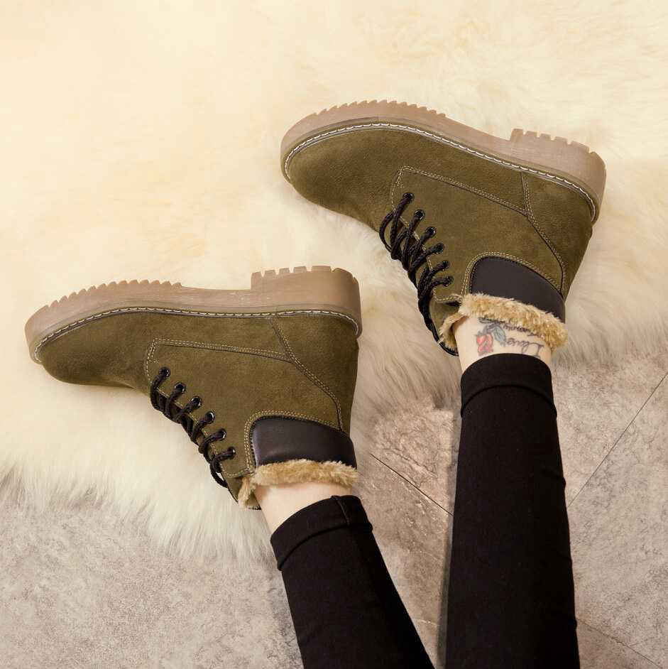 New Winter Plus Velvet Snow Boots