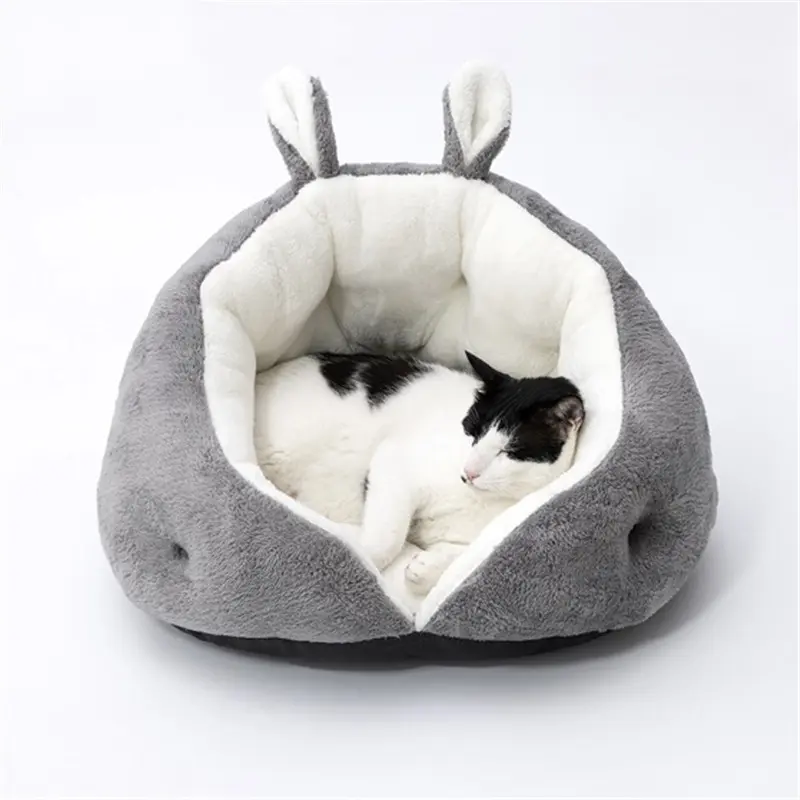Semi-closed Cathouse Doghouse Cartoon Nest Pet