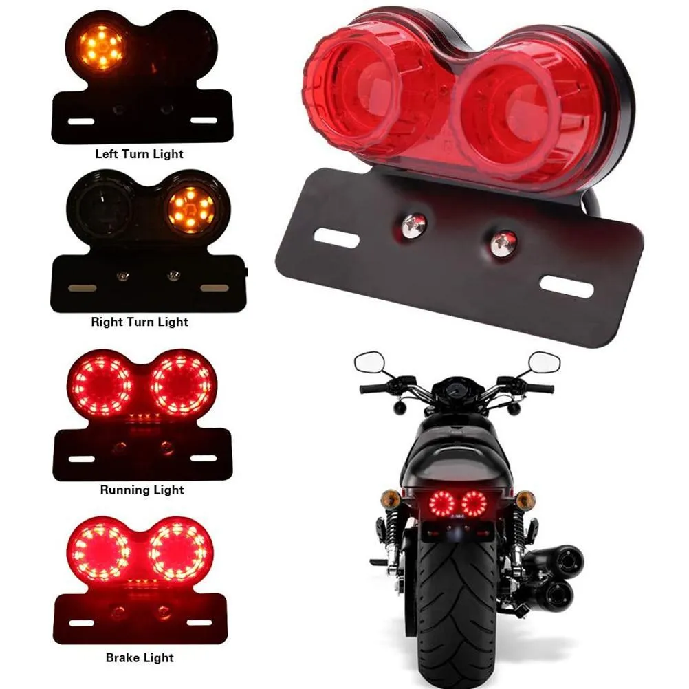Motorcycle Modified LED Tail Light, Brake Turn