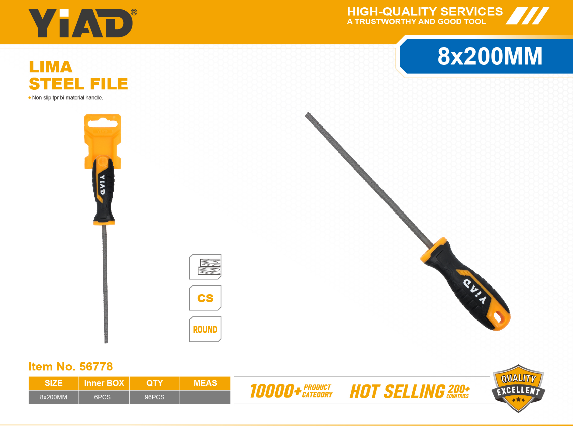 8x200MM Round Wood File – Only Support Self-pickup, Free Shipping Price Is Anti-auction Price