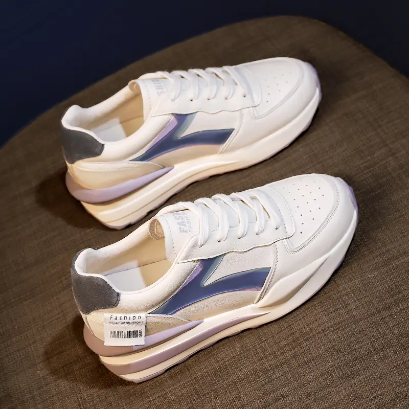 Thick-soled Inner Increase White Shoes Summer Casual Breathable Mesh Sneakers