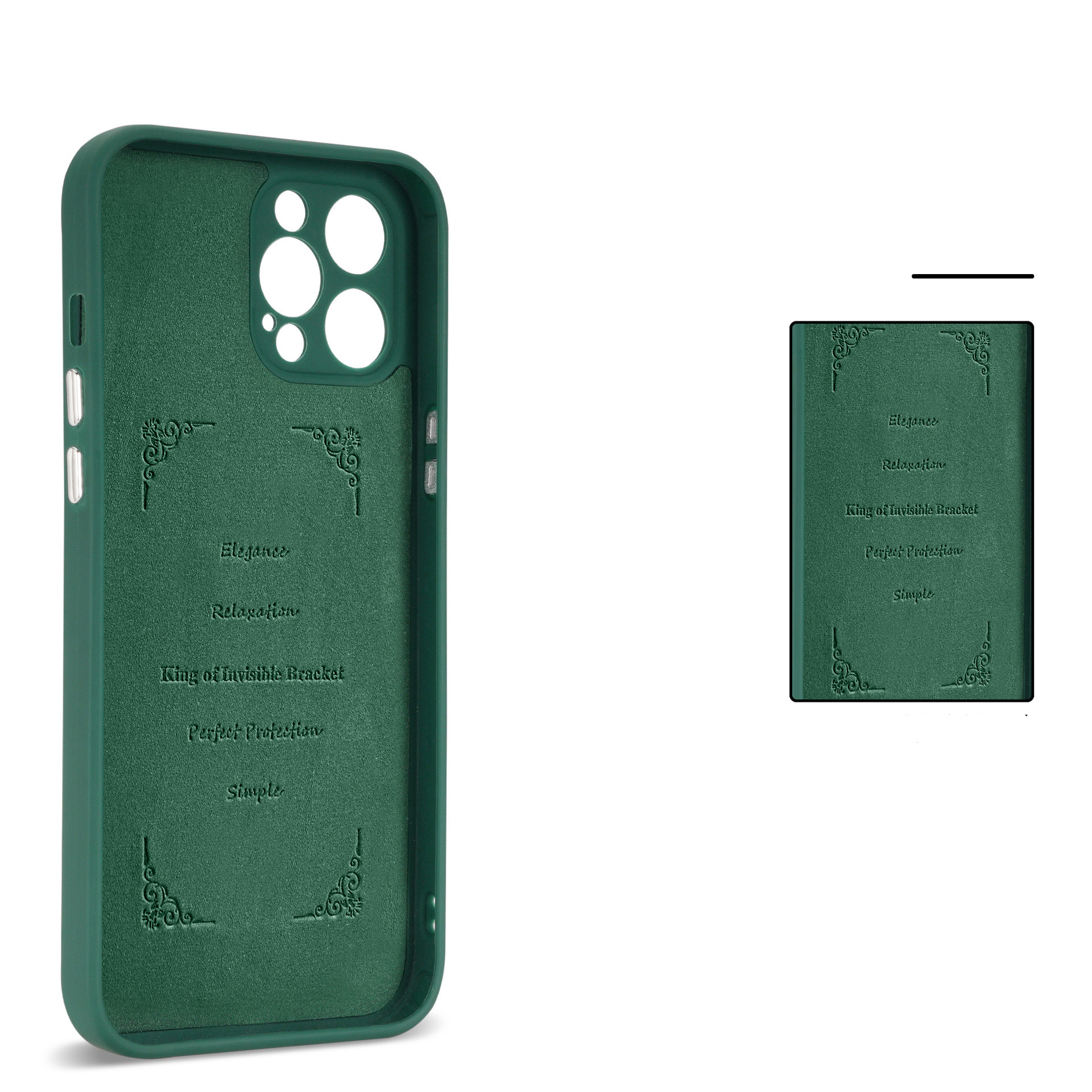 Silicone Multifunctional Folding Magnetic Bracket Phone Case - Image 6