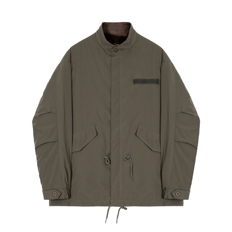 Men's Stand Collar Overalls Jacket