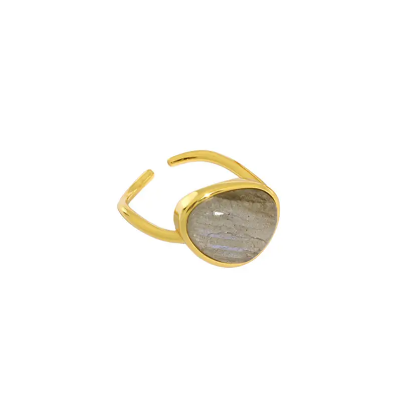 Women's Fashionable And Versatile Moonstone Crystal Ring