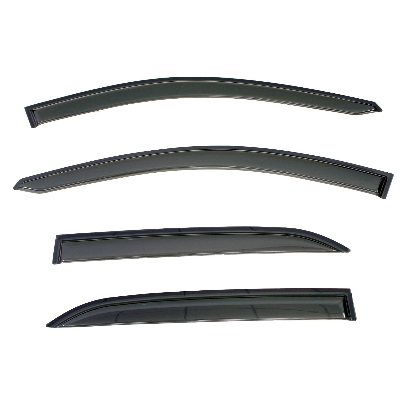 4pcs Out Channel Style Sun Rain Window Visors Visor For 94634