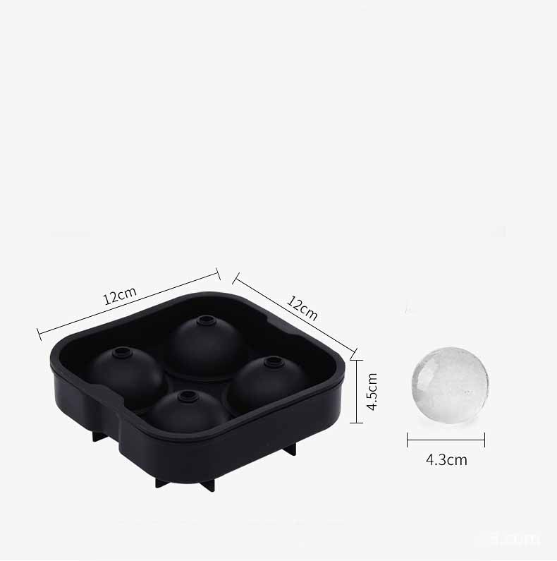 Title 3, Creative Four-compartment Silicone Ice Box With...