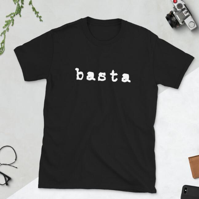 Title 3, T-shirt unisex Basta europeo e americano, giroc...