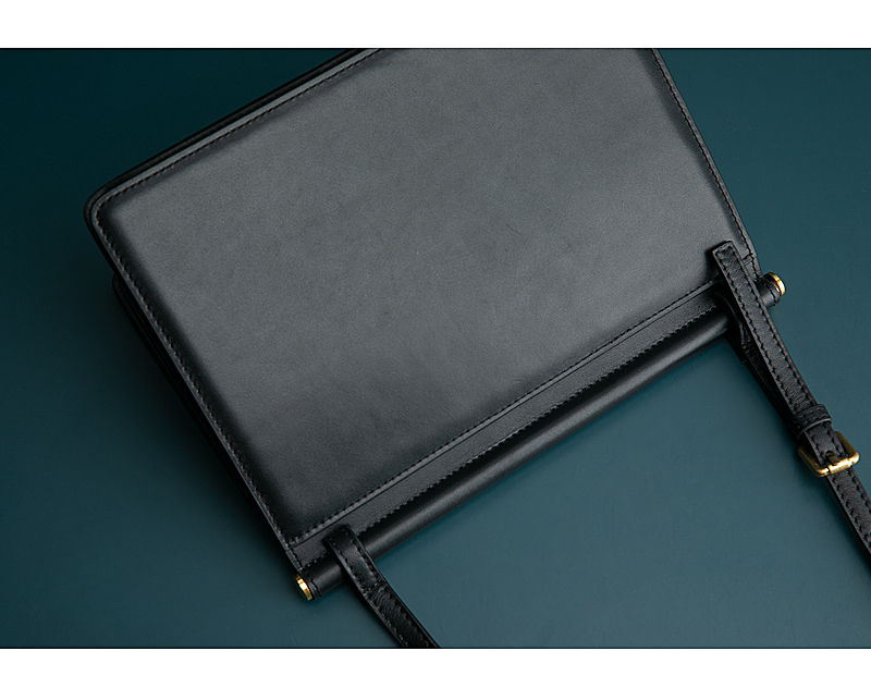 Large Pet Leather Cow Messenger Bag