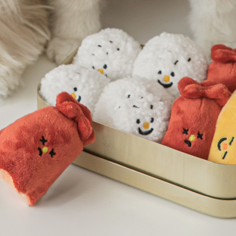 Bento Rice Ball Sausage Egg Roll Pet BB Toy