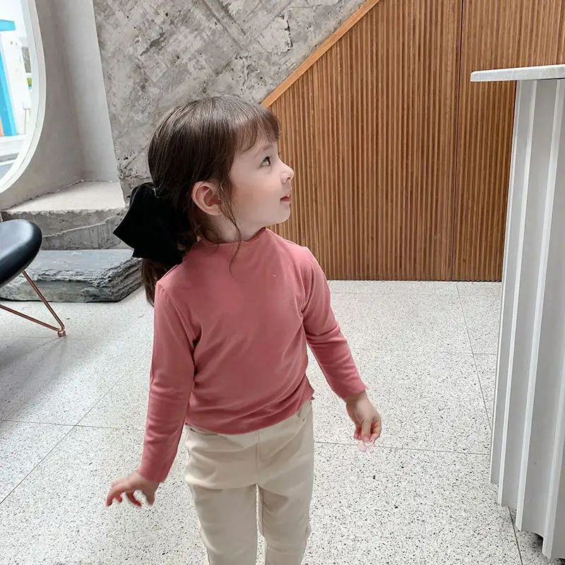 Autumn And Winter Foreign Style Long-sleeved T-shirt Baby Top