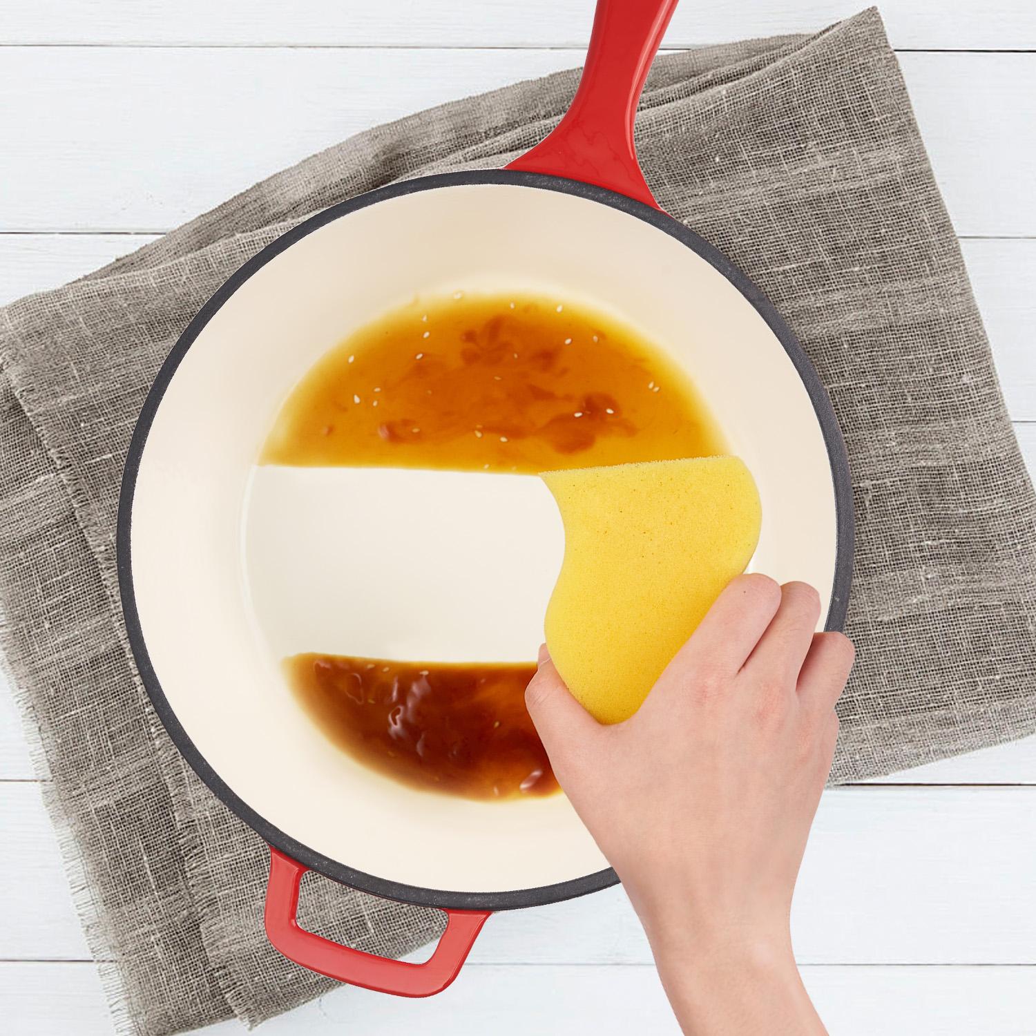A Cast-iron Soup Pot With A Lid Safe, Reliable, And Designed To Preserve Nutrients When Stewing Bones Or Making Soup. — foto 6