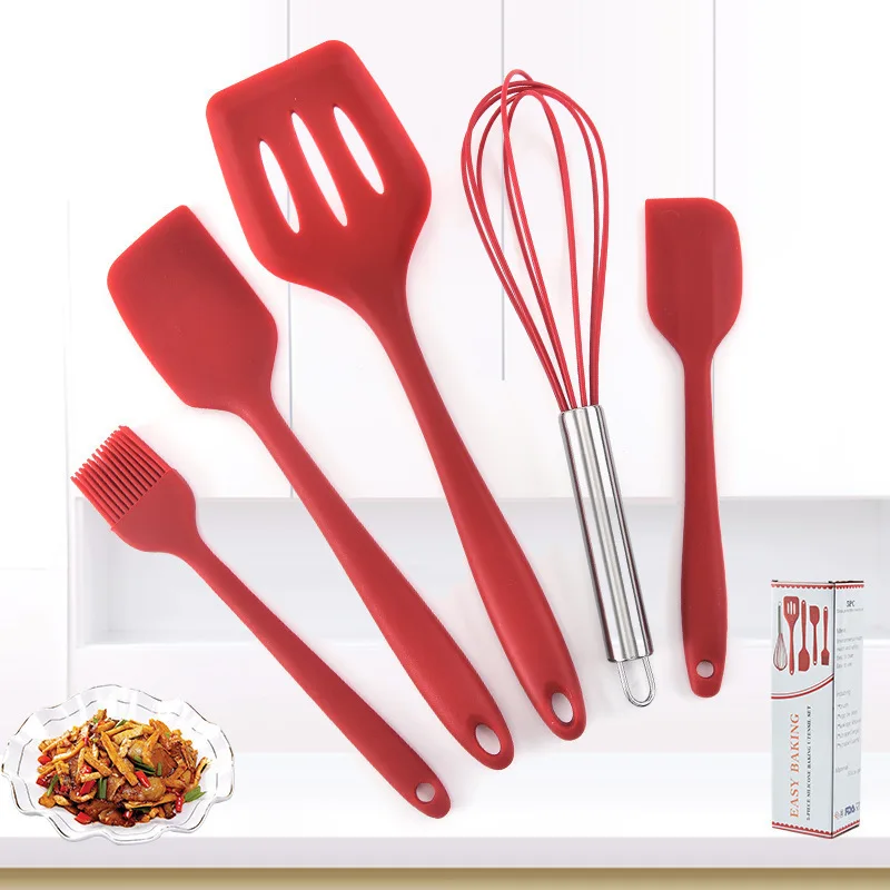 Title 5, Silicone Kitchenware Non-Stick Cookware Kitchen...