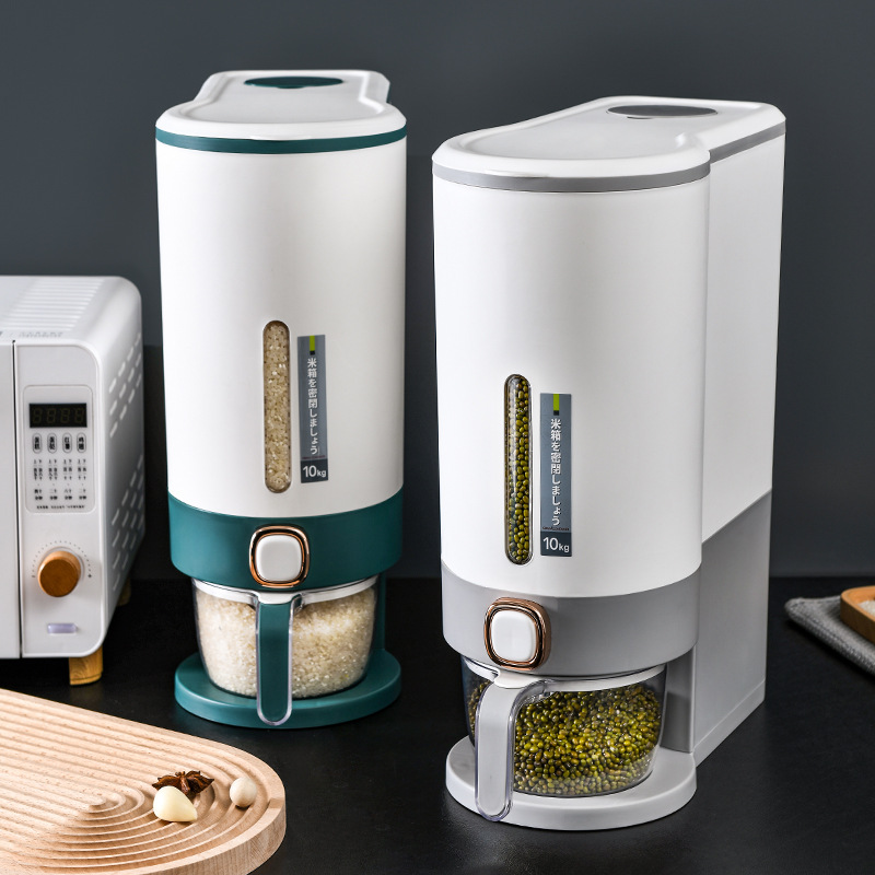 Ведро для риса, автоматическое, бытовое, с защитой от насекомых для пищевых продуктов