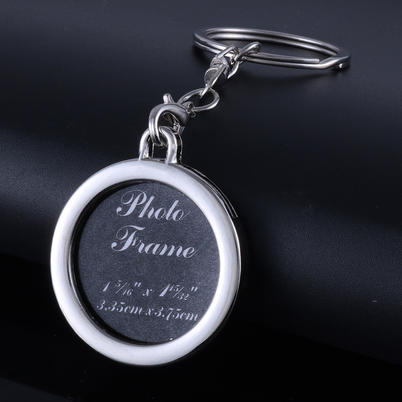 Creative And Simple Heart shaped Square Keychain Round - Shop at LoveMi