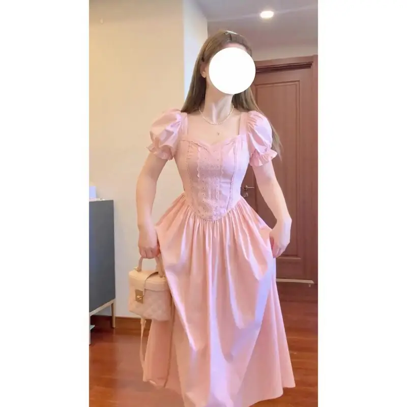 Slim And High-quality Seaside Pure Desire Ladies Dress