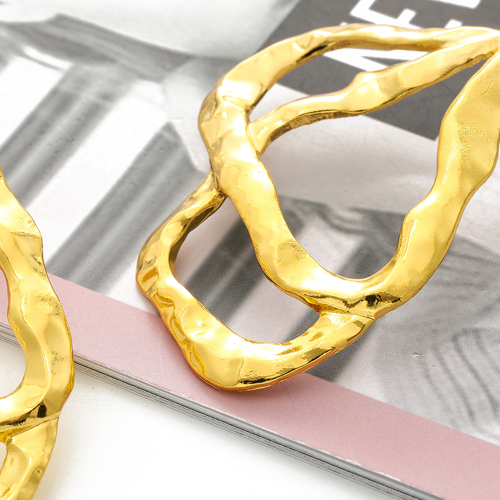 Geometric Alloy Earrings Women European And American Net Red Earrings