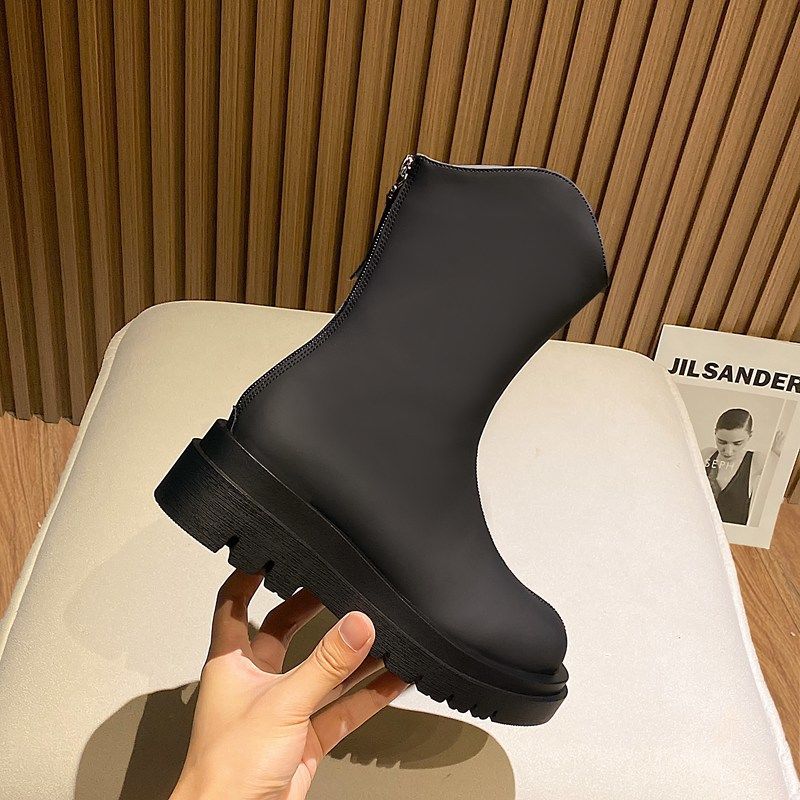 Retro Small Thick soled Knight Boots Tide 2 Style 37 - Shop at LoveMi