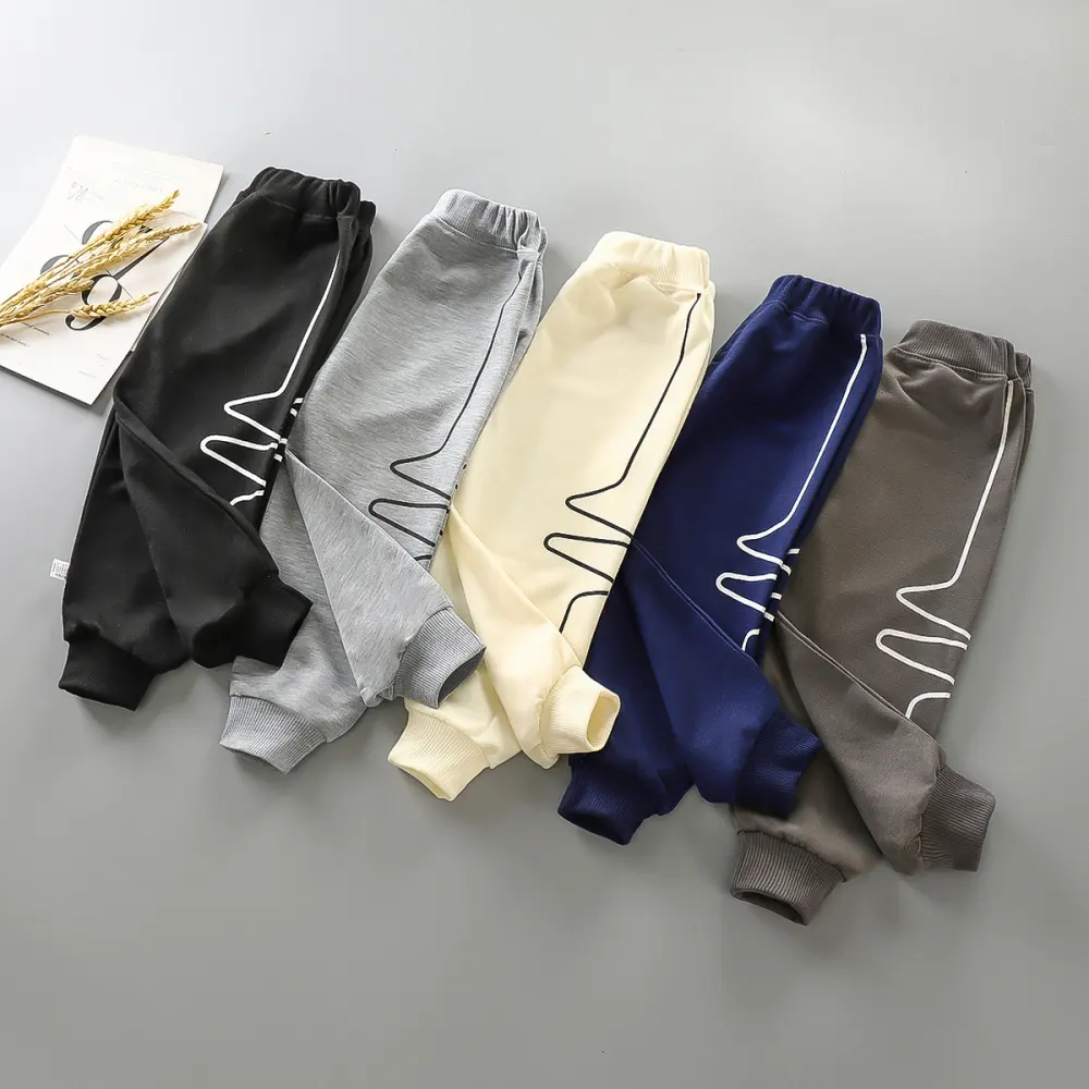 Sweatpants Boys and Girls Casual Pants Little Children's Sanitary