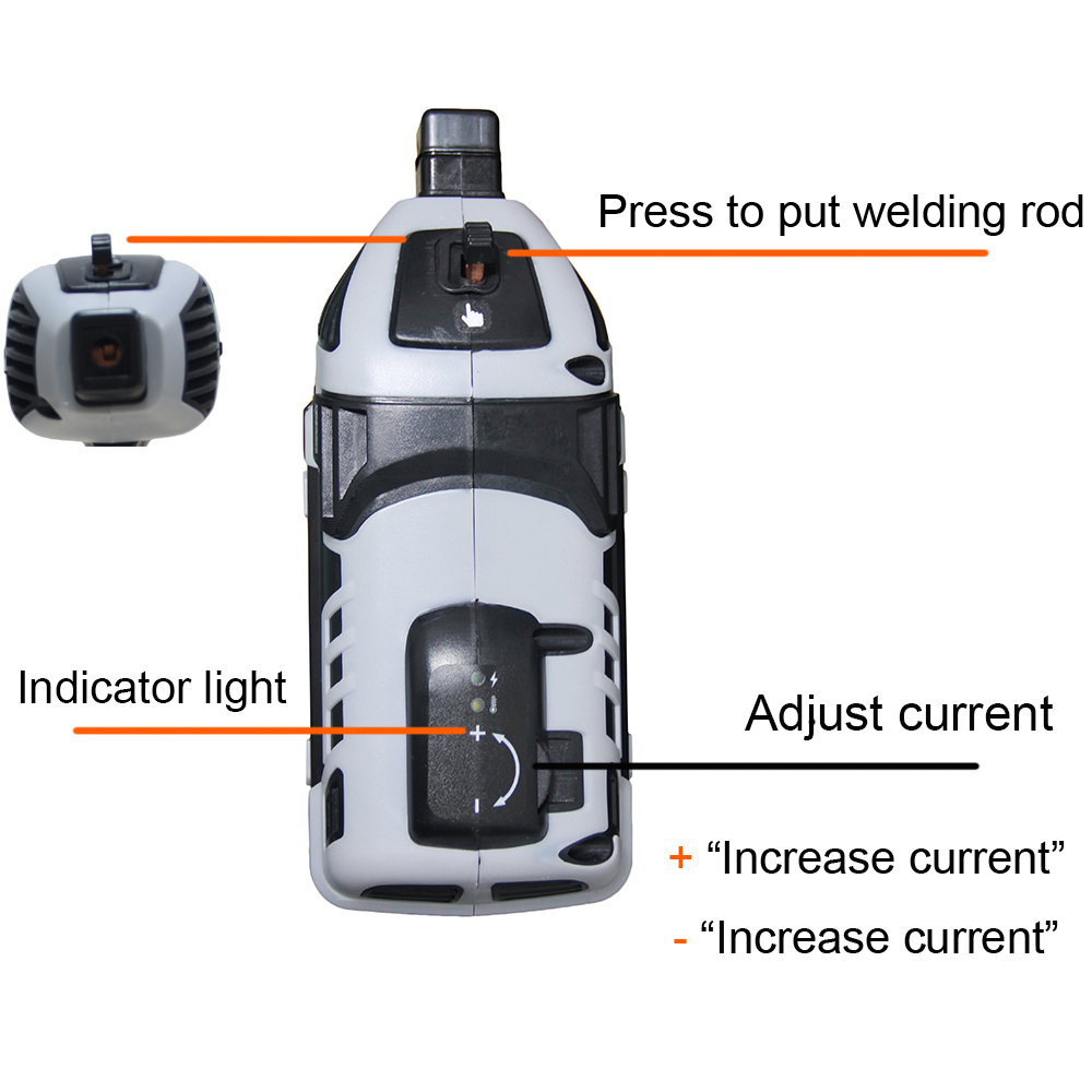 Portable Hand-held Welding Machine - 110V IGBT Inverter Hand-held Welding Machine, 20-120A Portable Welding Machine, Hot Start And Anti-sticking — foto 2