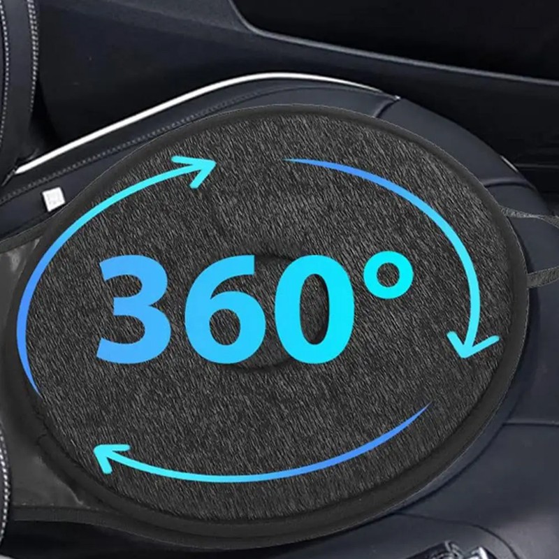 Car 360 rotating swivel cushion mobility aid chair seat car