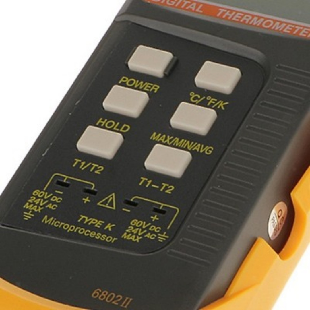 LCD K-Type Dual Two Channel Thermocouple Sensor Probe — image 5
