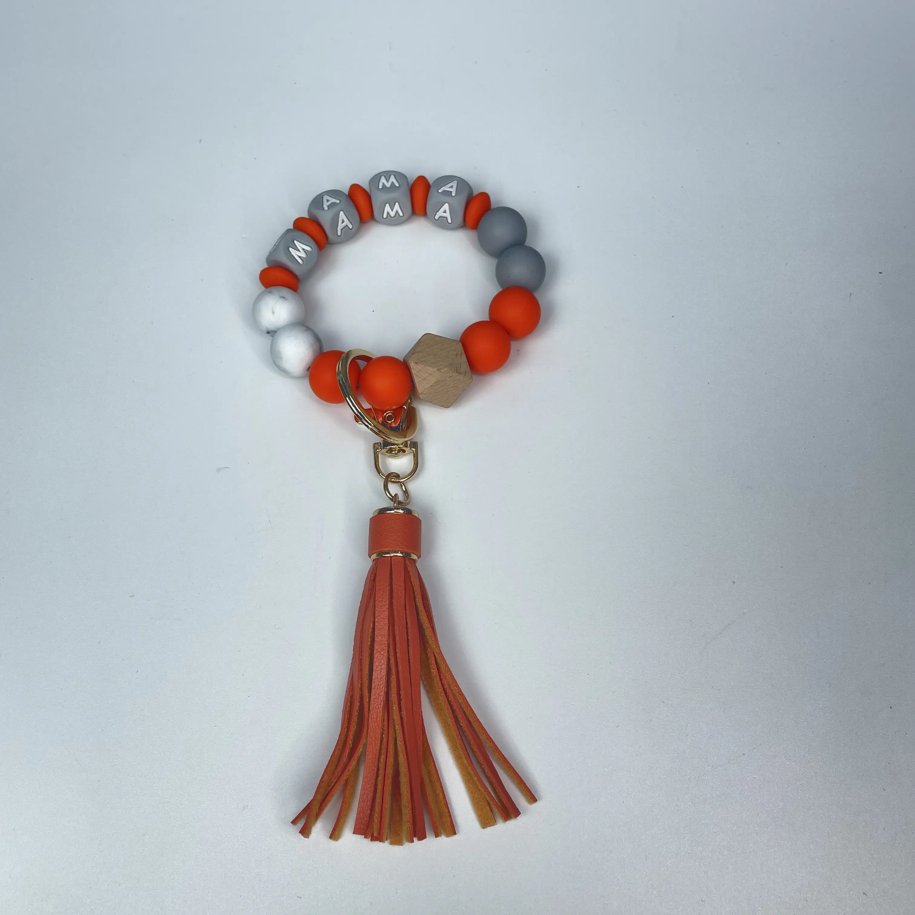 Hair Ball Lipstick Bag Bracelet Bracelet Key Chain Set