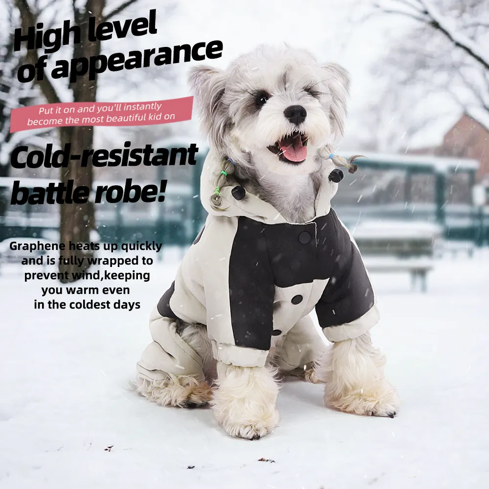 Water Resistant Dog Winter Coat, Graphene Thermal