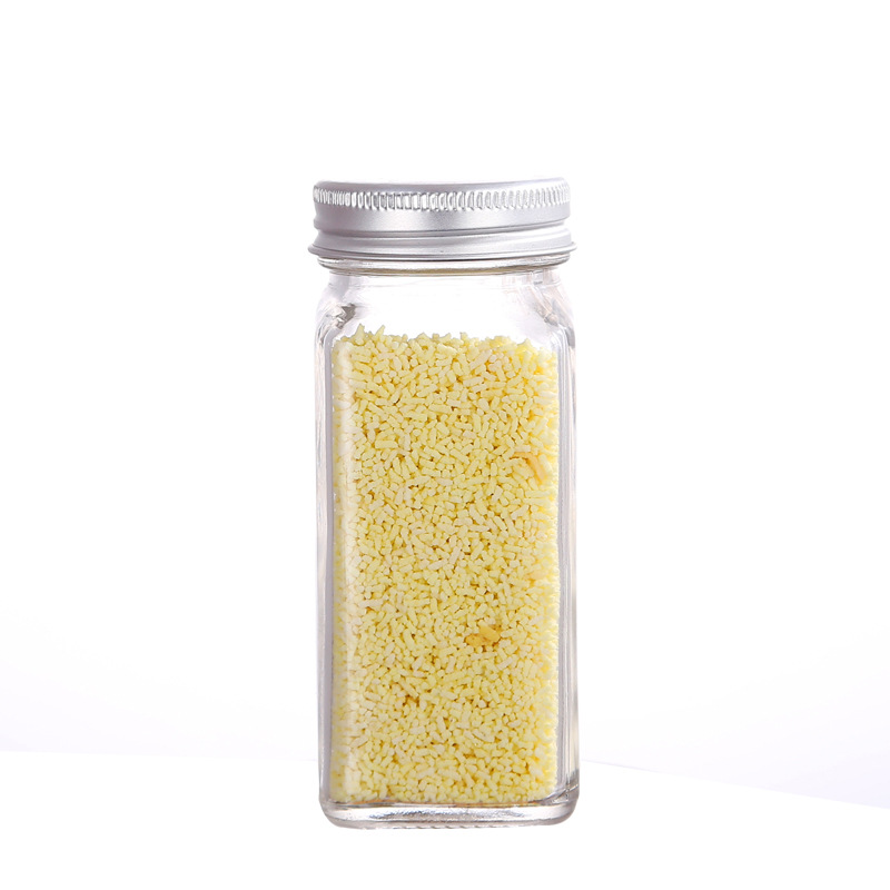 Title 5, Kitchen square glass jar seasoning box