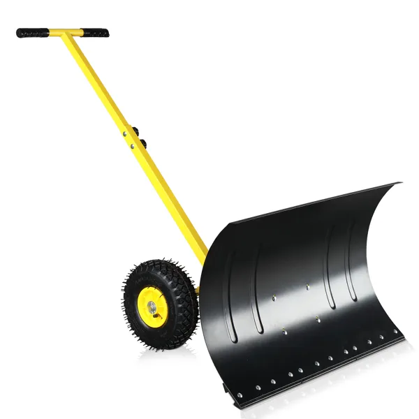 Adjustable Manual Snow Removal Vehicle