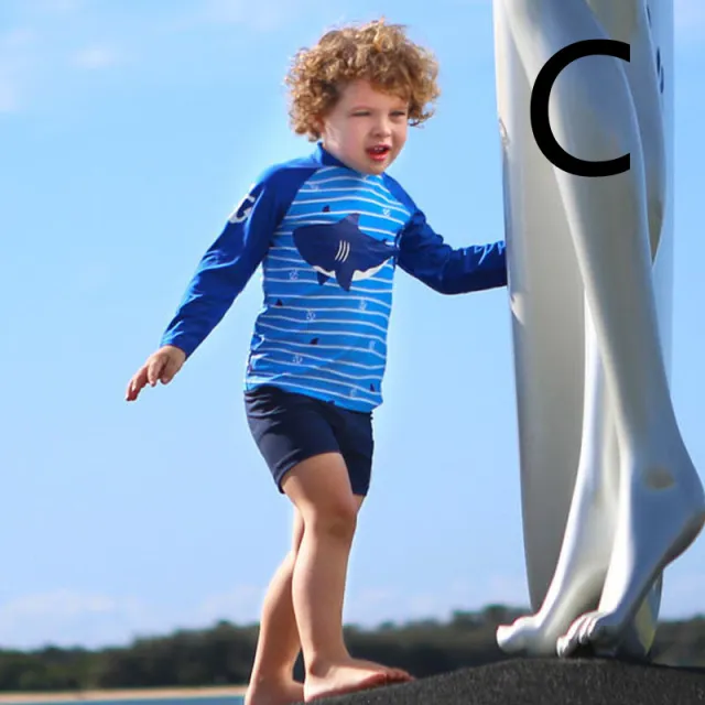 Children's Swimsuit Boys Split Boy Quick Drying Swimsuit C 4Xl - Shop at LoveMi