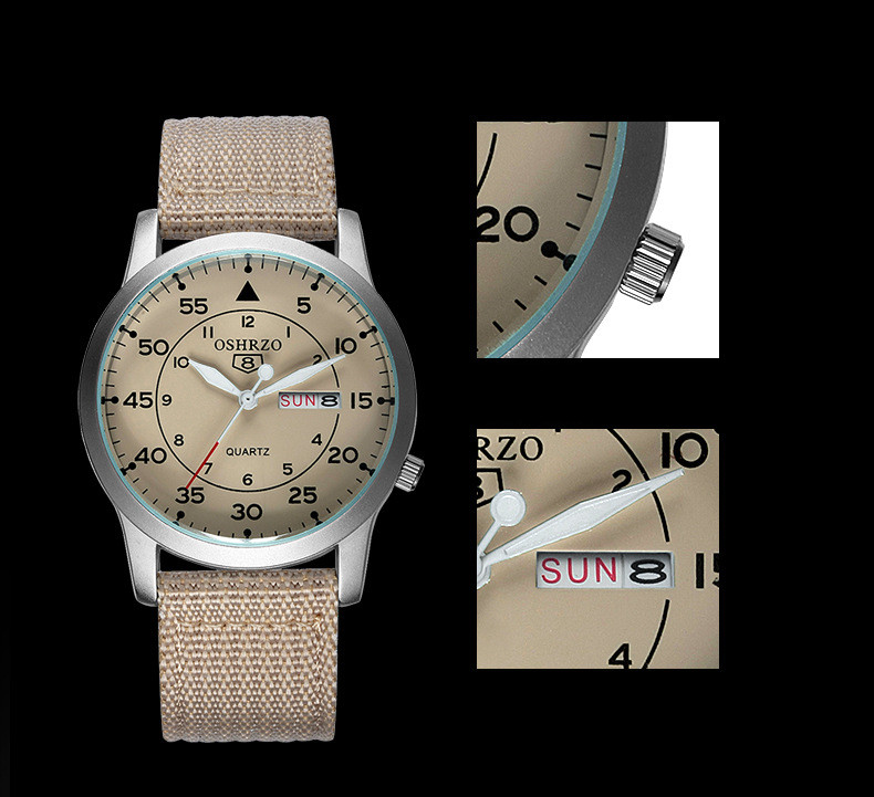 New Men's Fashion Creative Waterproof Quartz Watch