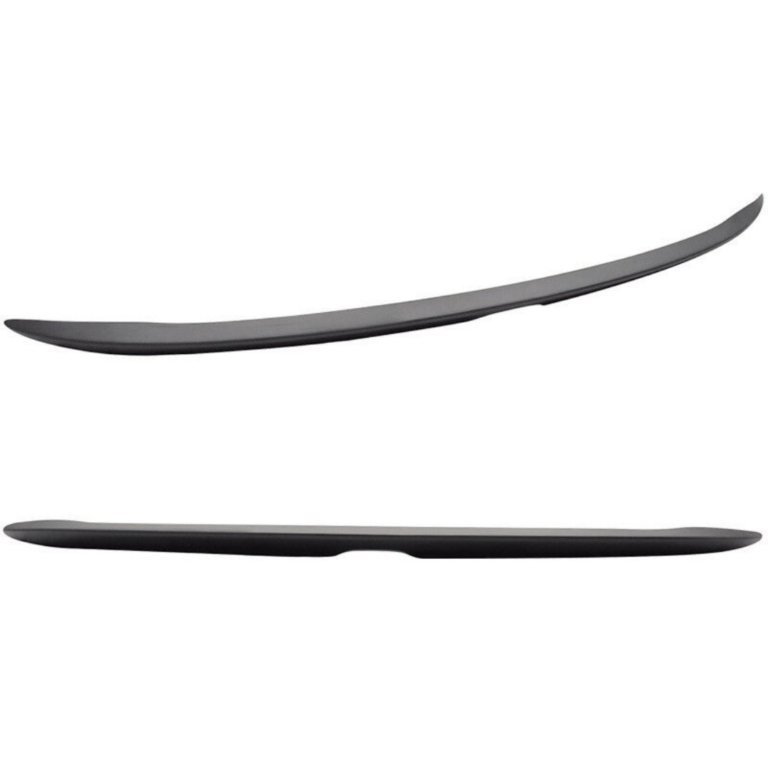 Sedan Rear Trunk Spoiler OE Style ABS Unpainted Black