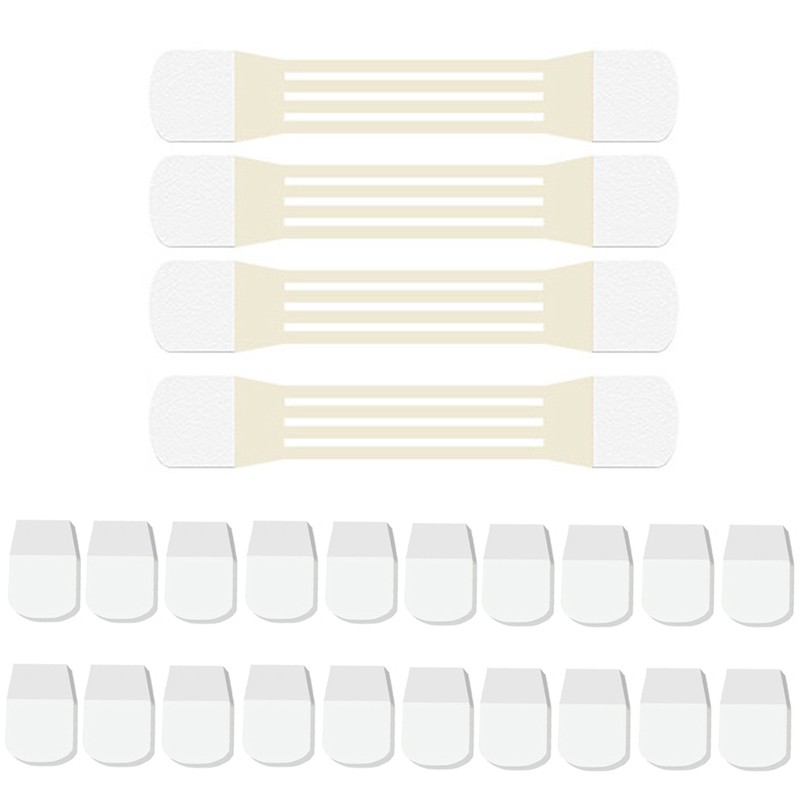 20Pcs Neck Lift Adhesive Strips Tape Thin Face Rubber Miss — image 4