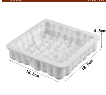 Moire mousse silicone mold Style1 - Shop at LoveMi