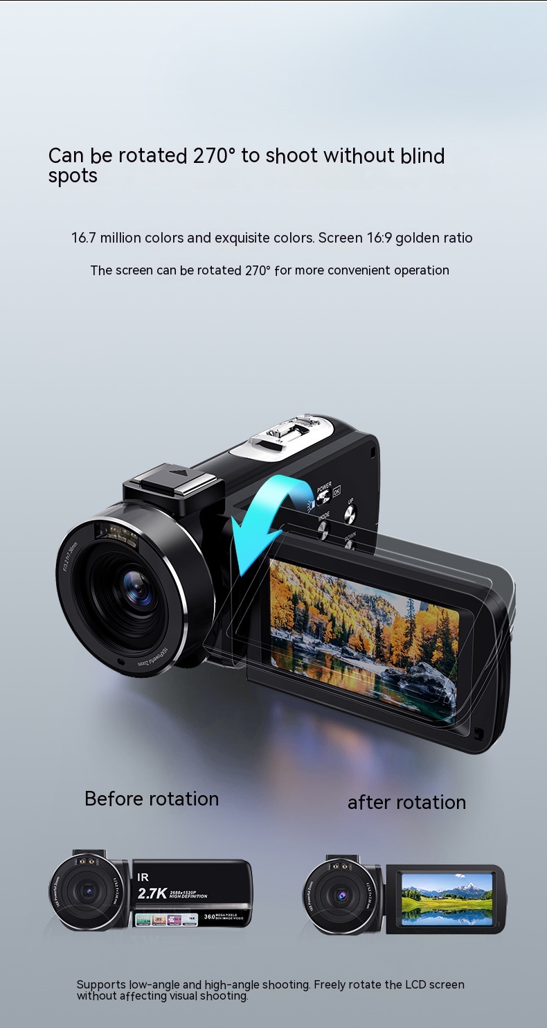 Title 3, Home Travel 36 Million HD Digital Camera