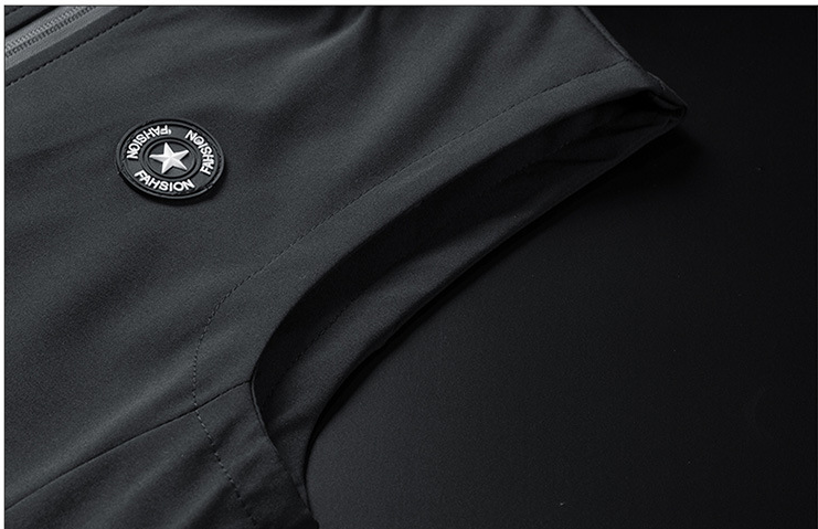 Vest Spring And Summer Thin Hooded Autumn Vest Outer Wear Waistcoat