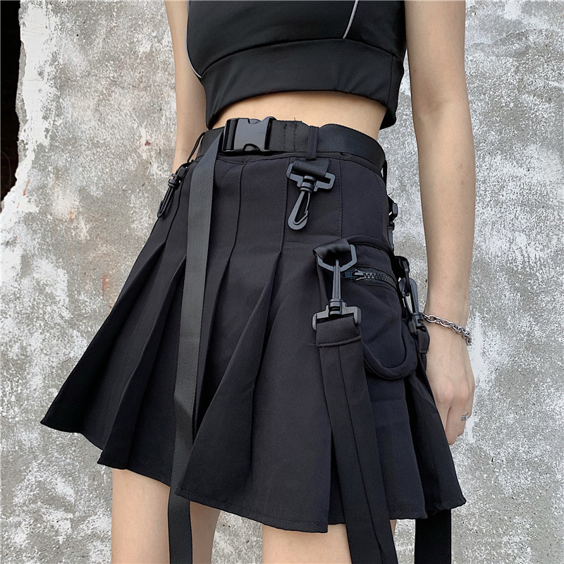 Title 2, Short Skirt A-line Skirt Pleated Skirt Student ...