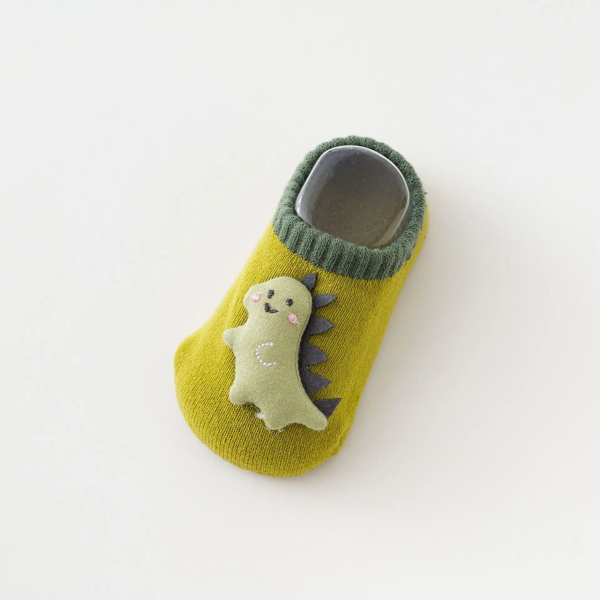Autumn And Winter Terry Warm Baby Toddler Socks Stereo Doll Dinosaur Rabbit Thick Cute Cartoon Floor Socks