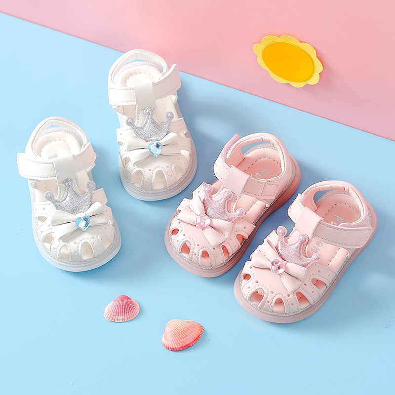 Female Baby Sandals Summer New Style 0-1-2 Years Old Baby Sandals